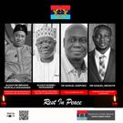 3-day national mourning begins for Omane Boamah, Murtala Mohammed, and 6 other helicopter crash victims