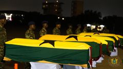 Bodies of deceased helicopter crash victims