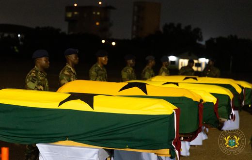 Bodies of deceased helicopter crash victims