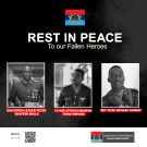 3-day national mourning begins for Omane Boamah, Murtala Mohammed, and 6 other helicopter crash victims