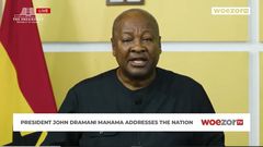 ‘This is not a time for division’ – Pres. Mahama tearfully appeals in first speech after tragic crash