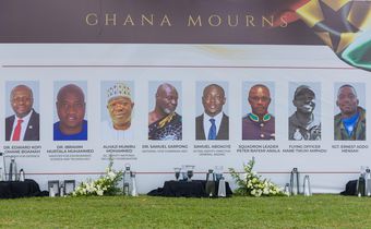 Eight (8) Helicopter crash victims