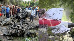 17 major helicopter and aeroplane crashes in 2025 | Photographer: Jubair Bin Iqbal/AFP/Getty Images | Image Credit: Hanif Sindh/UPI/Alamy Live News