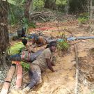 W/R: Hundreds arrested as NAiMOS burns down notorious galamsey enclave in Aboso