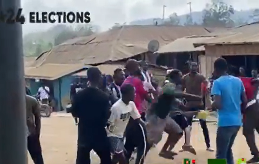 Violence erupts on election day