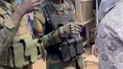 2 armed soldiers clash with civilian at polling centre in Obuasi East amid ongoing 2024 elections