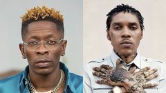 Shatta Wale and Vybz Kartel