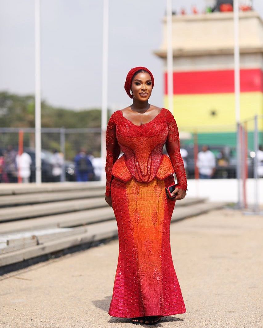 Here are 5 heartwarming kente outfits at  Mahama's swearing-in ceremony