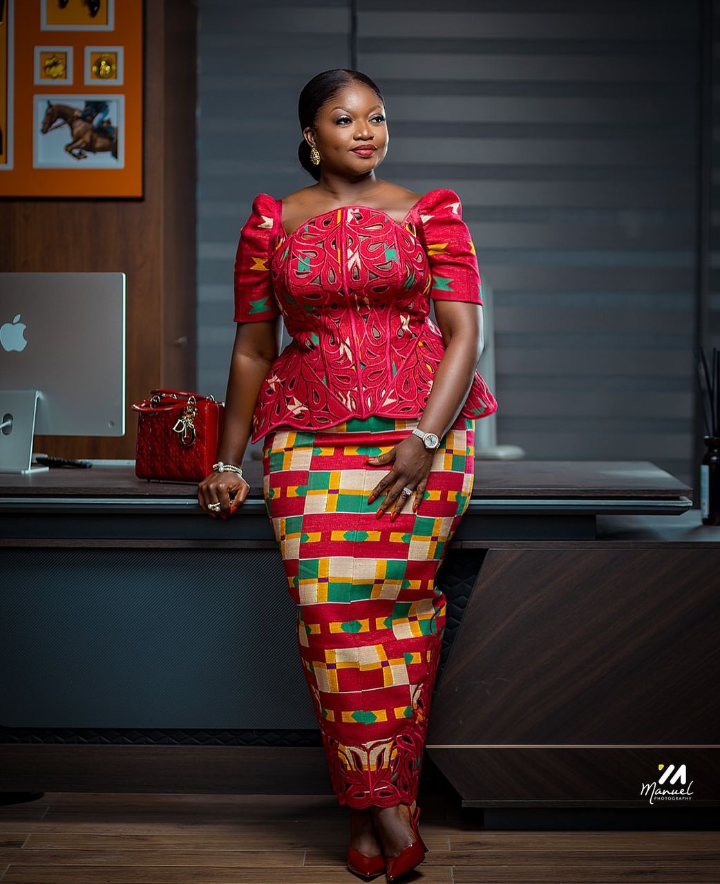 Here are 5 heartwarming kente outfits at  Mahama's swearing-in ceremony