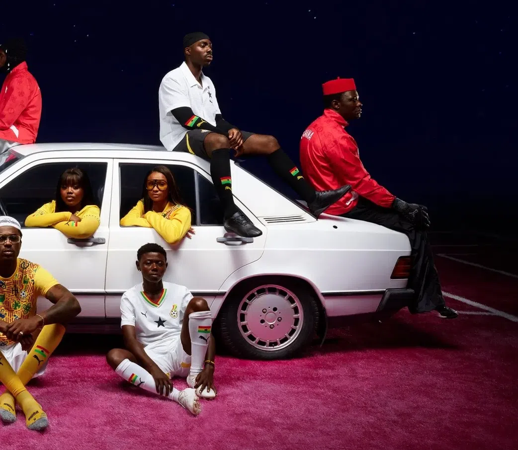 PUMA drops new Black Stars jersey featuring Abedi Pele, Stonebwoy, and top stars
