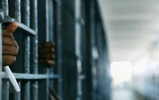 Behind bars