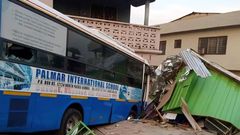 A/R: School bus crushes woman, plumber, to death at Patase