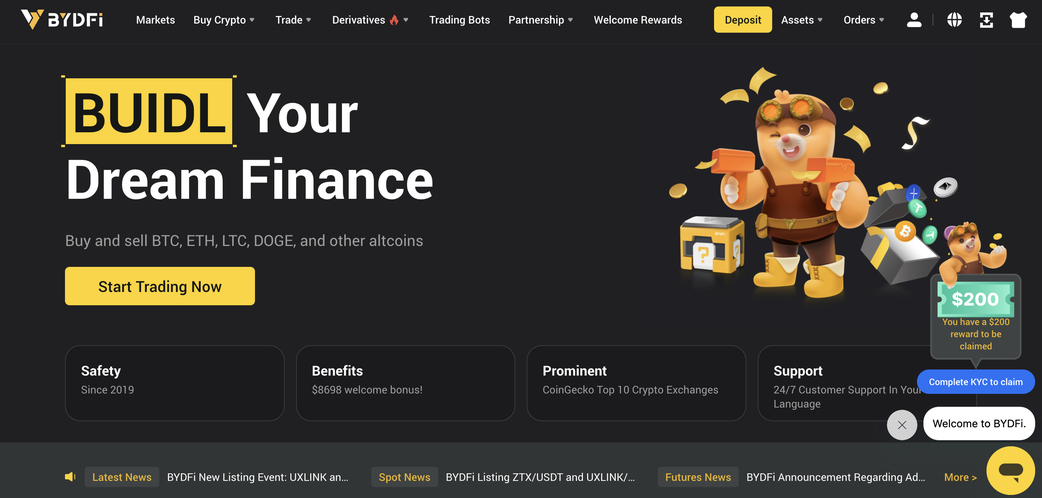 BYDFi: Reimagining crypto trading for the individual investor