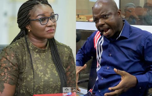 Abronye DC and Joyce Bawa Mogtari