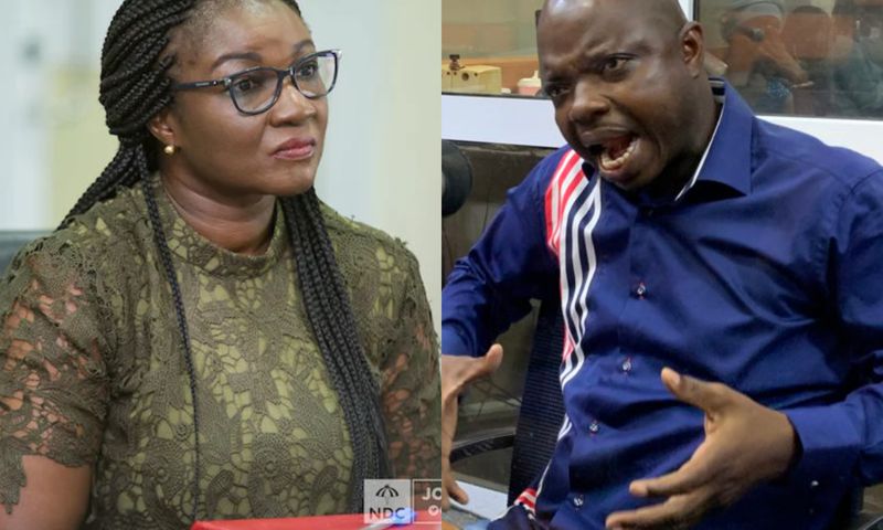Abronye DC and Joyce Bawa Mogtari