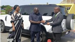 Pres. Mahama’s 2 car gifts