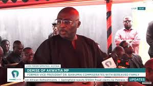 ‘We’re all shocked’ – Dr Bawumia mourns sudden demise of Akwatia MP