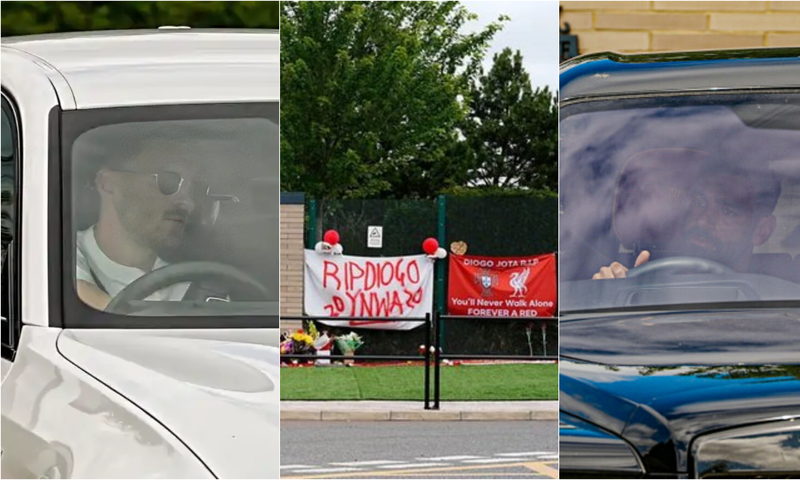How Liverpool players returned to training after Diogo Jota's death