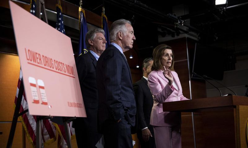 Pelosi Details Drug-Price Plan, Adding to a Stalled Debate
