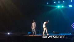 Reign Concert: Shatta fans throw missiles at Kwaw Kese