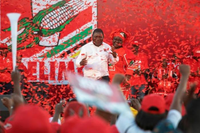 Incumbent President Filipe Nyusi scored 73 percent of the vote according to Mozambique's election commmission