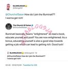 Young man who’s desperate to join Illuminati gets 'disappointing' advice from Church of Satan