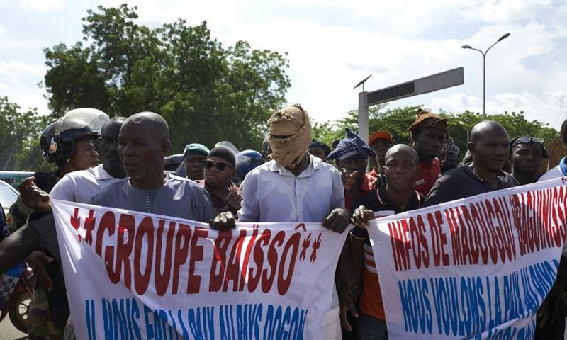 Protest: Mali's mounting security problems are spurring public anger
