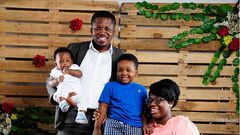 Judge Louis Lamis and family