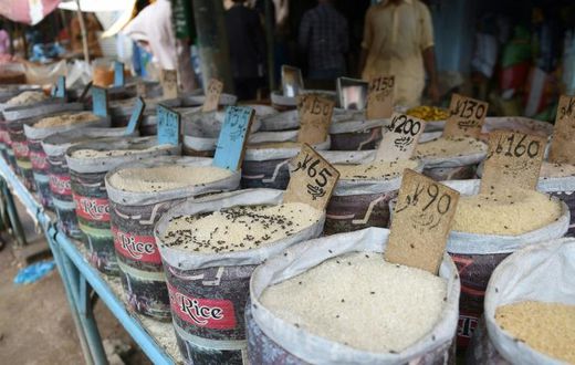 Markets in Karachi have been overwhelmed by flies, after heavy rains inundated the city