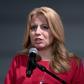 Political greenhorn Zuzana Caputova, pictured March 16, 2019, could command at least 60 percent of the vote to become the first woman to hold the presidency in Slovakia