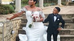 Themba Ntuli and bride