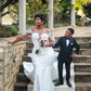 Themba Ntuli and bride