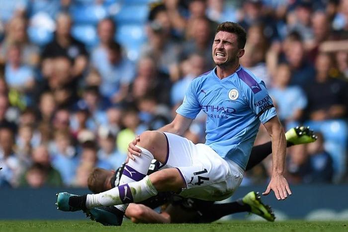 Manchester City's Aymeric Laporte has undergone knee surgery