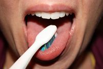 Brush your tongue