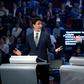 Canada's Prime Minister and Liberal leader Justin Trudeau (L) and Conservative leader Andrew Scheer, pictured here during a debat October 10, are in a dead heat on the eve of Canada's elections