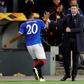 Alfredo Morelos (left) scored twice to send Steven Gerrard's Rangers into the Scottish League Cup final