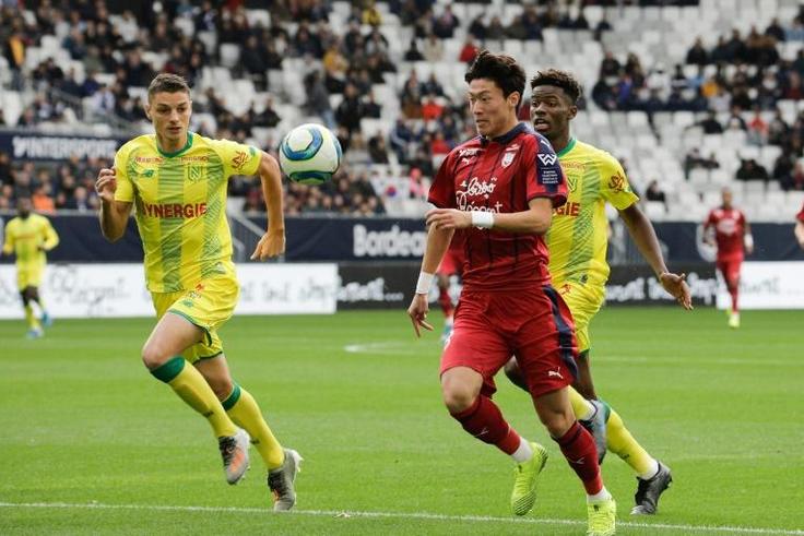 South Korean forward Hwang Ui-jo has three goals and two assists for Bordeaux this season