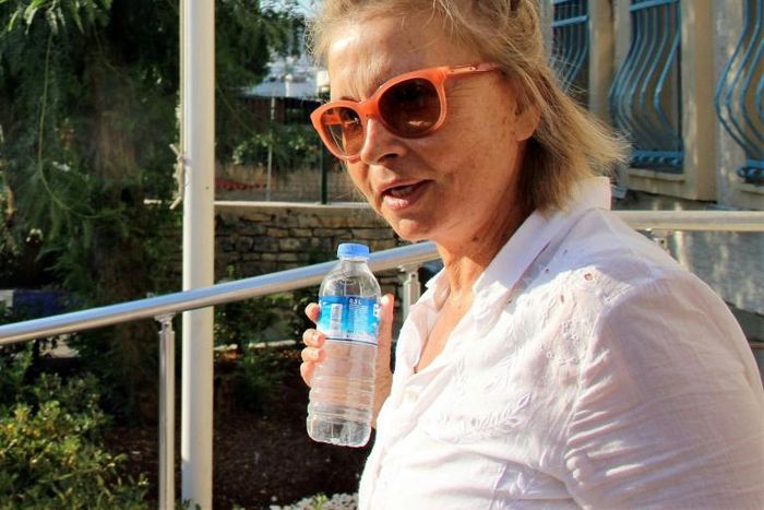 Nazli Ilicak, shown here in 2016, was accused along with Ahmet Altan of sending "subliminal messages" about an imminent coup