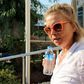 Nazli Ilicak, shown here in 2016, was accused along with Ahmet Altan of sending "subliminal messages" about an imminent coup