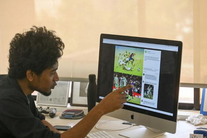 Bangladeshi architect Suhas Nahian, who owns an architecture firm, said he drew the digital painting as a student in 2013