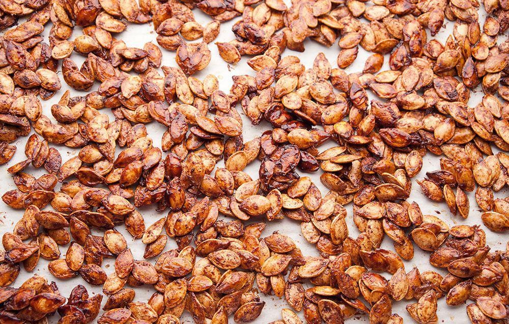 roasted pumpkin seeds