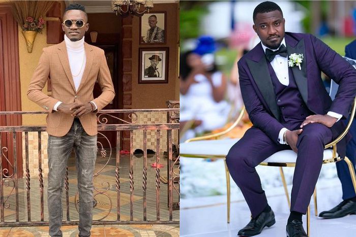 Lil Win and John Dumelo