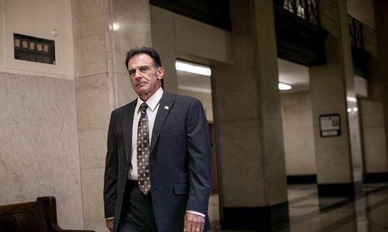 A former detective accused of framing 8 people for murder is confronted in court