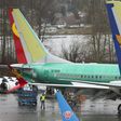 Boeing 737 MAX airplanes are seen at the company's factory in Renton, Washington