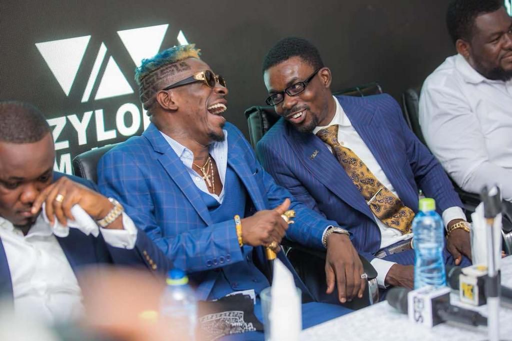Shatta Wale and Nana Appiah Mensah