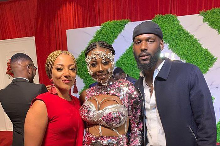 Valeria, Juliet and Kofi Siriboe