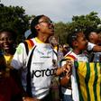 Soweto Rugby School Academy's girl players await the return of their Springbok heroes after winning the World Cup