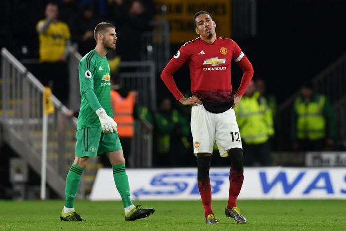 Chris Smalling's own goal condemned Manchester United to defeat at Wolves