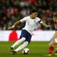 Jadon Sancho (L) picked up an assist in England's win over the Czech Republic on Friday