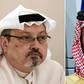 Saudi Crown Prince Mohammed bin Salman (R) has sought to draw a line under the killing of journalist Jamal Khashoggi